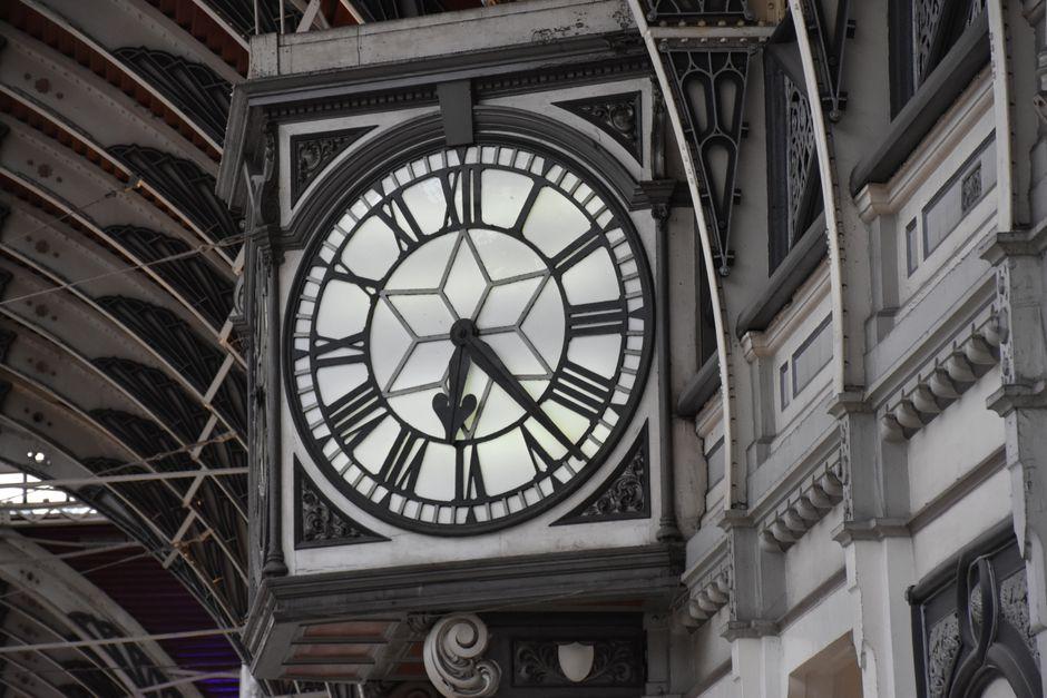 Paddington Station Clock in London